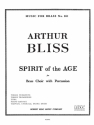 Spirit of the Age for brass choir with percussion (and opt. piano) score and parts