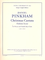 Christmas Cantata for mixed chorus and brass ensemble score and instrumental parts