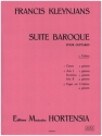 Suite Baroque/Fugue Sur L'Aubrac - vol.3 pour 4 guitares partition