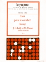 Trios pour le coucher du roy pour 3 instruments 3 partitions