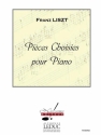 LISZT PIECES CHOISIES PIANO