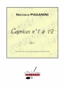PAGANINI 24 CAPRICES VOLUME 1 (CAPRICES 1 A 12) VIOLON SEUL