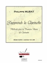 MURAT J'APPRENDS LA CLARINETTE VOLUME 2 LECONS 12 A 20