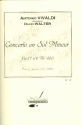 Concerto en sol mineur RV460 op.11Nr.6 pour hautbois, violin 1,2, alto et violoncelle/ contrebass, partition et parties