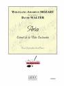 MOZART/WALTER D. ARIA (FLUTE ENCHANTEE) CLARINETTE SIB ET PIANO