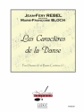 REBEL/BLOCH CARACTERES DE LA DANSE 2 DESSUS ET BASSE CONTINUE/PARTITION ET PARTIES