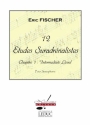 FISCHER E. 12 ETUDES SURADRENALISTES CHAPITRE 1 INTERMEDIATE LEVEL/SAXOPHONE