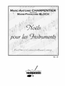 Noels pour les instruments pour flte, 2 instrumnets  cordes et Bc partition et parties