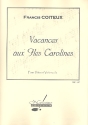 Vacances aux Iles Carolines pour flute et violoncelle partition et parties