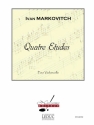 MARKOVITCH 4 ETUDES VIOLONCELLE