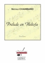 CHAMBARD PRELUDE EN HELIOFA PIANO