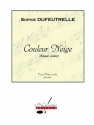 Couleur Neige (Snwo color) pour flute seule