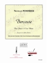 POMMIER BERCEUSE S.A ET CHOEUR (SATB) SANS ACCOMPAGNEMENT