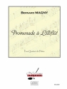 MAGNY PROMENADE A LILLIFLUT 4 FLUTES/PARTITION ET PARTIES