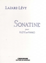 Lazare L�vy, Sonatine Op32 Fl�te und Klavier buch