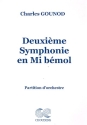 Symphonie mi bmol pour orchestre partition d'orchestre