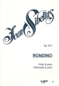 Rondino op. 81,2 fr Violoncello (Violine) und Klavier Partitur und Stimmen