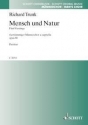 Trunk, Richard: Mensch und Natur op. 86 fr Mnnerchor (TTBB) a cappella Chorpartitur