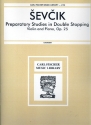 Preparatory studies in double stopping op.9 Violine