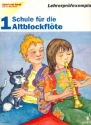 Spiel und Spa mit der Blockflte Band 1 fr Alt-Blockflte Lehrerprfexemplar