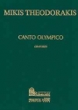 Canto Olympico fr Tenor, gemischter Chor, Klavier und Orchester Partitur
