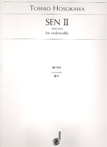 Sen II for violoncello Violoncello