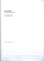 Ragtime Nightingale for orchestra score and parts