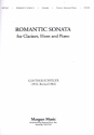 Romantic Sonata for clarinet, horn and piano parts,  archive copy