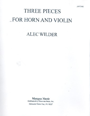 3 Pieces for horn and violin parts