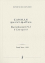 Konzert F-Dur Nr.5 op.103 fr Klavier und Orchester Studienpartitur