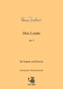 Trenkner, Werner Drei Lieder fr Sopran op. 4