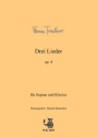 Trenkner, Werner Drei Lieder fr Sopran op. 4