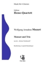 Menuett und Trio aus der 