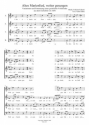 Kukuck, Felicitas Altes Marienlied, weiter gesungen - Adventslied fr Chor SATB a cappel