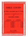 COUSIN Emile Solo concertant n11 en ut maj. violon et piano Partition