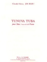 JOUBERT Claude-Henry Tunuva tuba tuba en ut ou sib et piano Partition