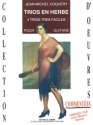 COQUERY Jean-Michel Trios en herbe (4 trios trs faciles) guitare Partition
