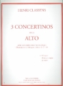 Concertino en sol majeur no.1 pour alto et piano