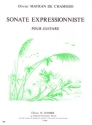 MAYRAN de CHAMISSO Olivier Sonate expressionniste guitare Partition