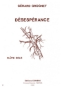 Dsesprance pour flute solo