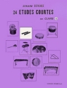 BERLIOZ Grard Etudes courtes (24) Vol.A claves Partition