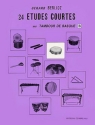 BERLIOZ Grard Etudes courtes (24) Vol.B tambour de basque Partition