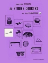 BERLIOZ Grard Etudes courtes (24) Vol.D castagnettes Partition
