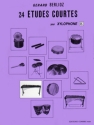 BERLIOZ Grard Etudes courtes (24) Vol.E xylophone Partition