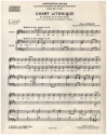 Chant litanique (Sainte Vierge) pour 2 voix de femmes (d'efants) et orgue partition