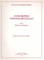 Concertino Giocoso bucolico pour tuba et orchestrse pour tuba et piano