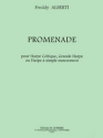 Promenade pour grande harpe ou harpe  simple mouvement