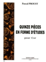 15 Pices en forme d'tudes pour cor