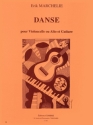 MARCHELIE Erik Danse violoncelle ou alto et guitare Partition