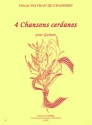 MAYRAN de CHAMISSO Olivier Chansons cerdanes (4) guitare Partition